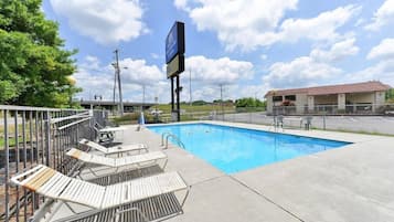 Seasonal outdoor pool