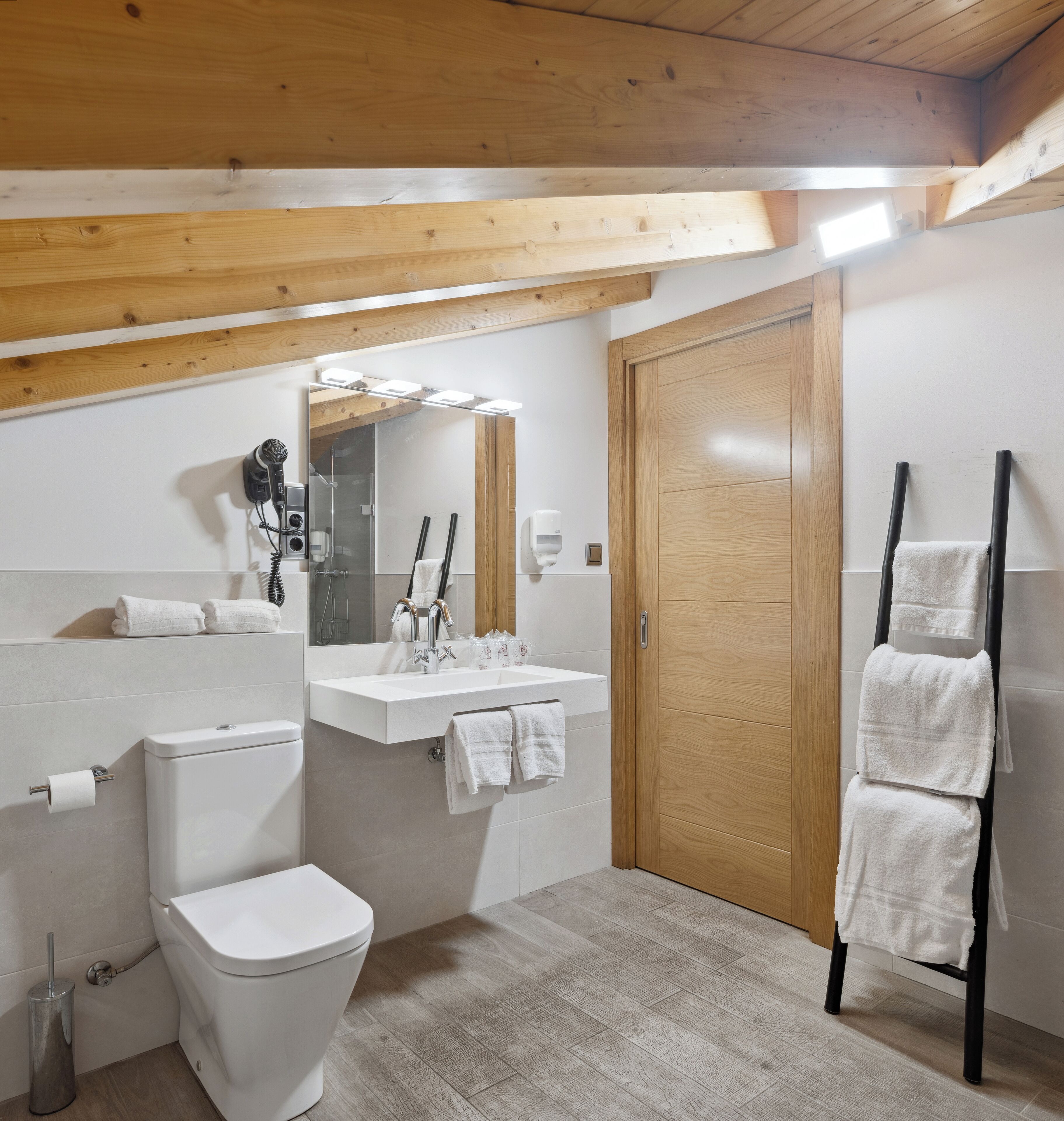 family room | bathroom | hair dryer, towels