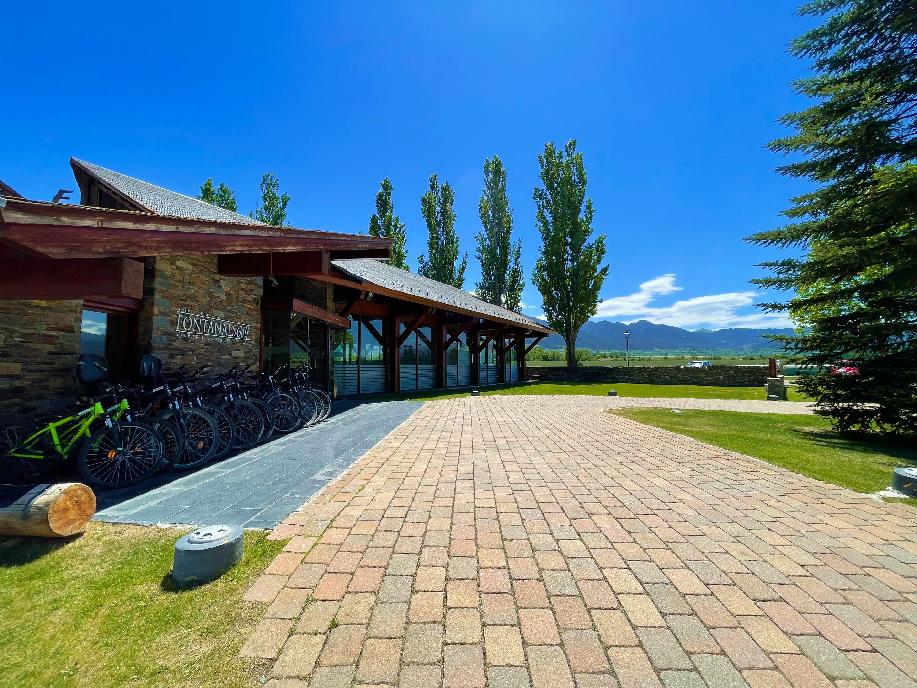 Voorkant van accommodatie