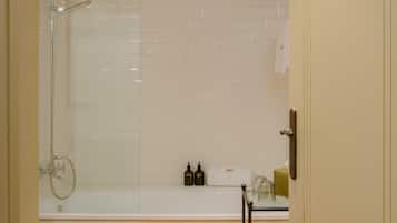 Double Room | Bathroom | Hair dryer, towels