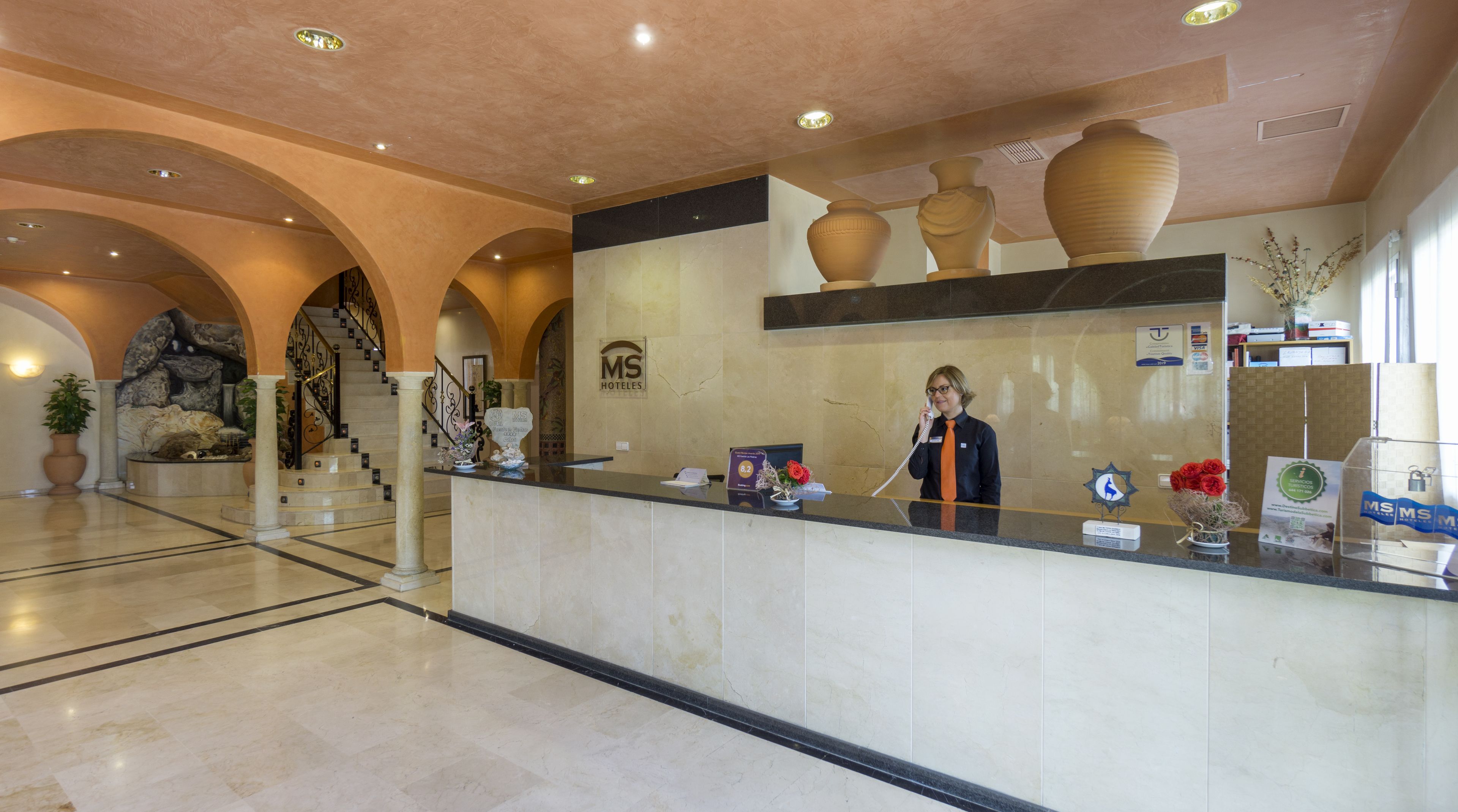 check-in/check-out kiosk