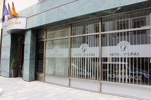 Entrada de la propiedad