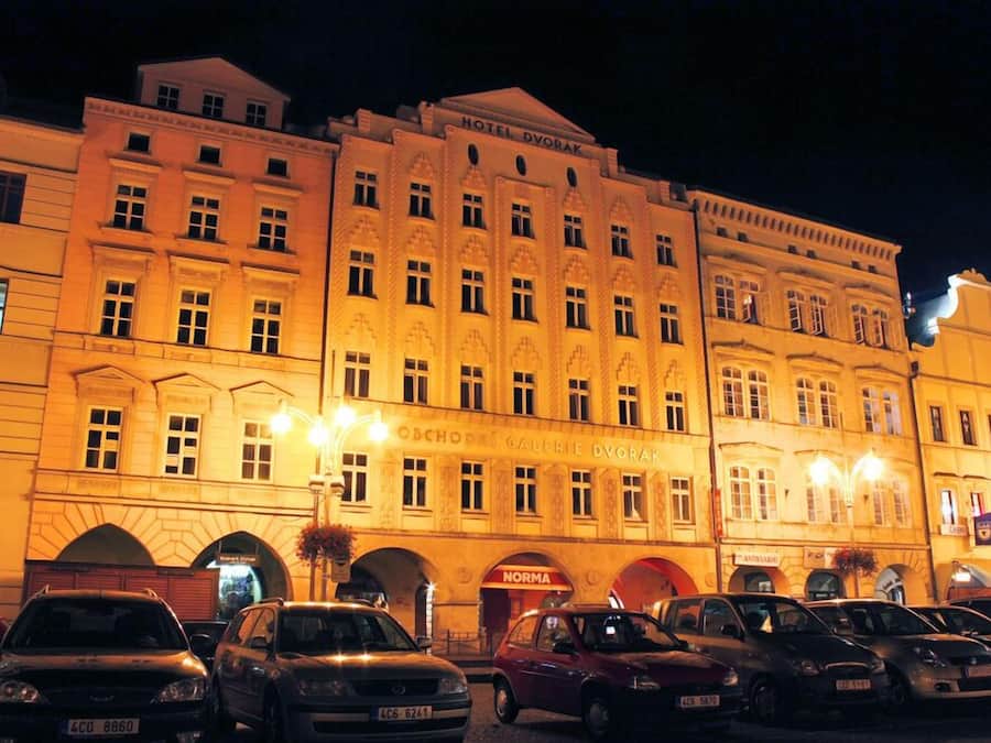 Voorkant van accommodatie