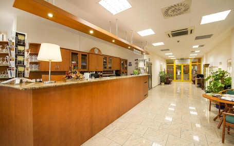 Reception. Hotel Dvořák