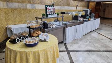 Daily continental breakfast for a fee
