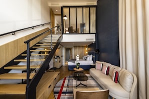 Duplex, Sea View | Premium bedding, minibar, in-room safe, blackout drapes