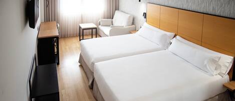 Minibar, in-room safe, desk, soundproofing