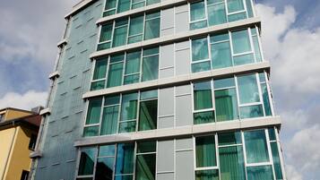 Fassade der Unterkunft