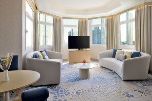 Executive-Suite, 2 Schlafzimmer | Wohnbereich
