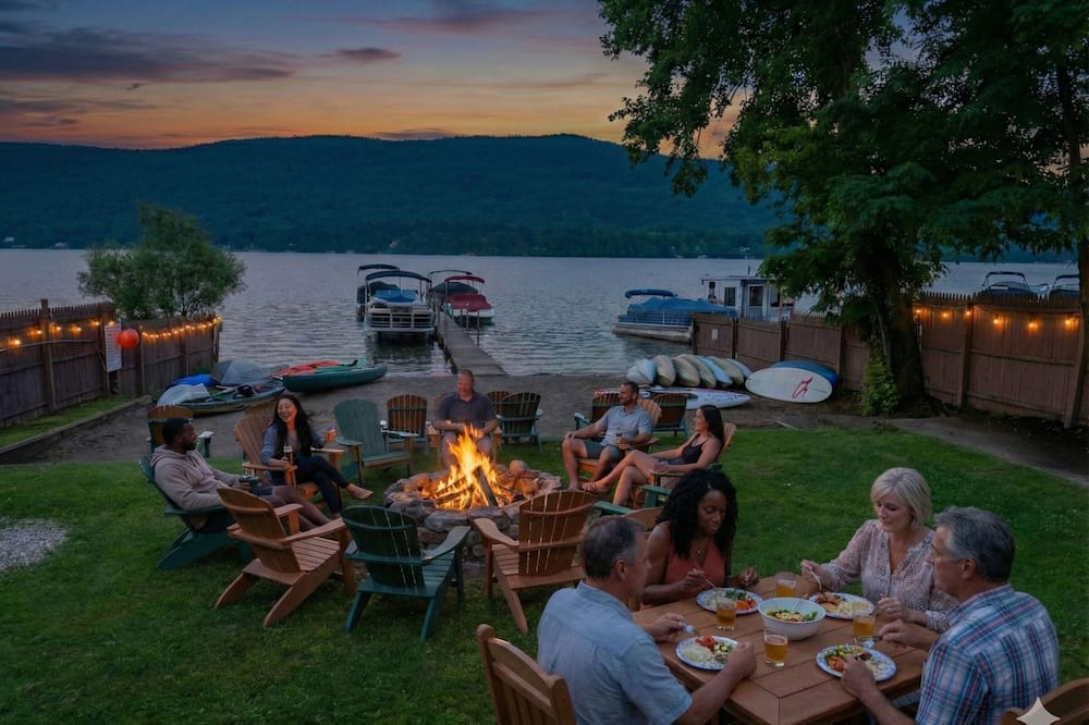 Sundowner on Lake George