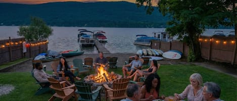 Private beach, kayaking, rowing