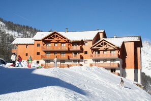 Majoituspaikan julkisivu