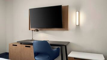 In-room safe, desk, blackout curtains, iron/ironing board