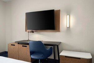 In-room safe, desk, blackout curtains, iron/ironing board