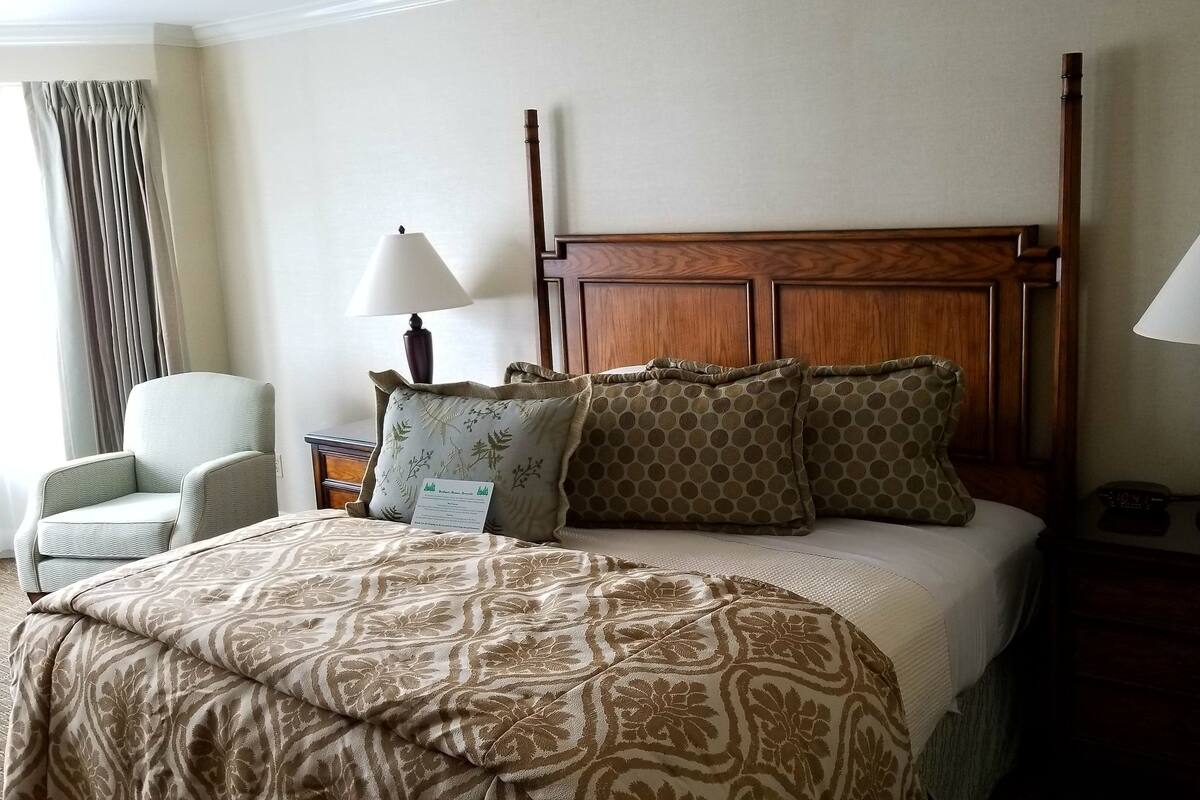 In-room safe, desk, blackout curtains, iron/ironing board
