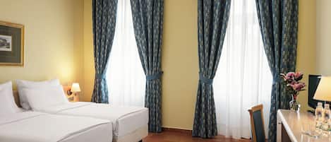 Premium bedding, minibar, in-room safe, desk