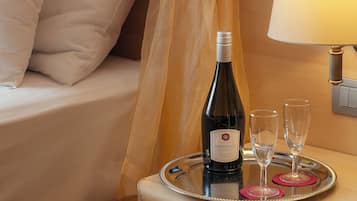Premium bedding, minibar, in-room safe, desk
