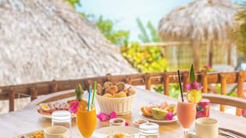 Daily buffet breakfast (EUR 15 per person)