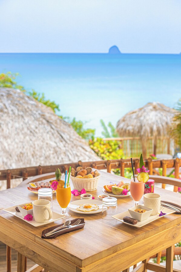 Daily buffet breakfast (EUR 15 per person)