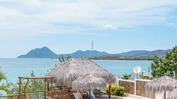 2 outdoor pools, pool umbrellas, pool loungers