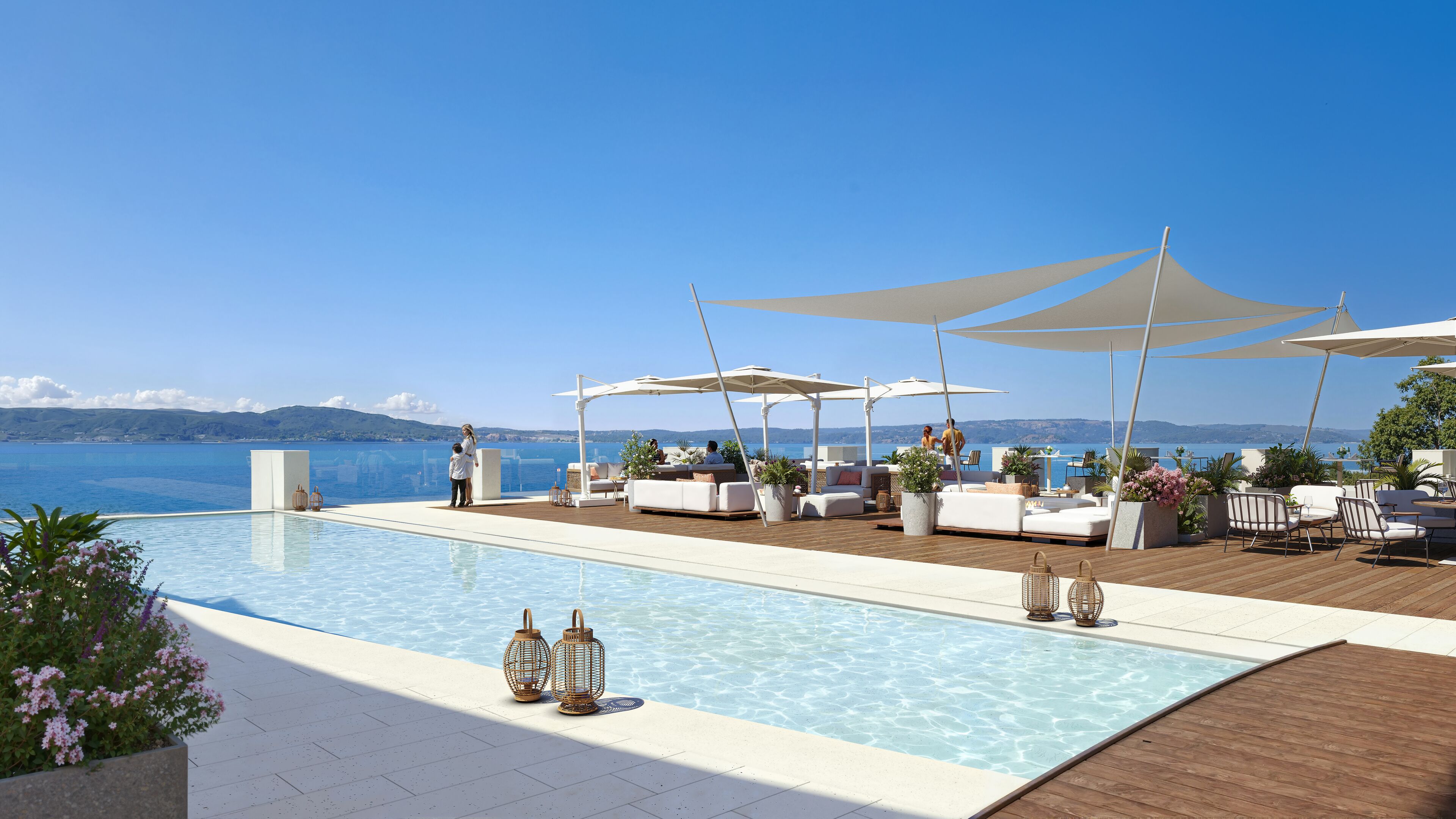 Rooftop terrace