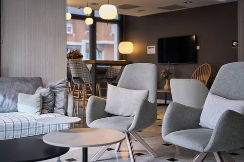 Lobby sitting area