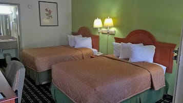 Desk, iron/ironing board, cribs/infant beds, rollaway beds
