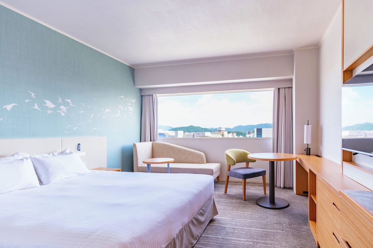 1 chambre, literie de qualité supérieure, couette en duvet d'oie