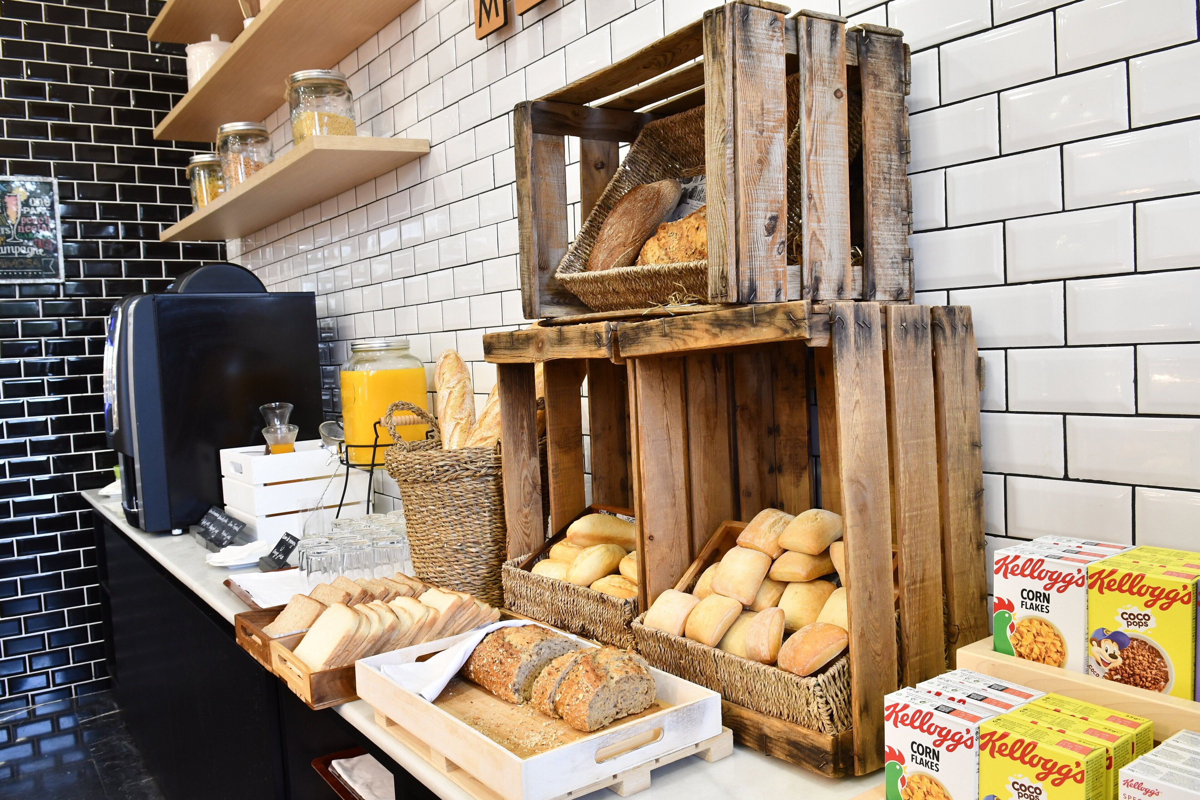 daily buffet breakfast (eur 15 per person)