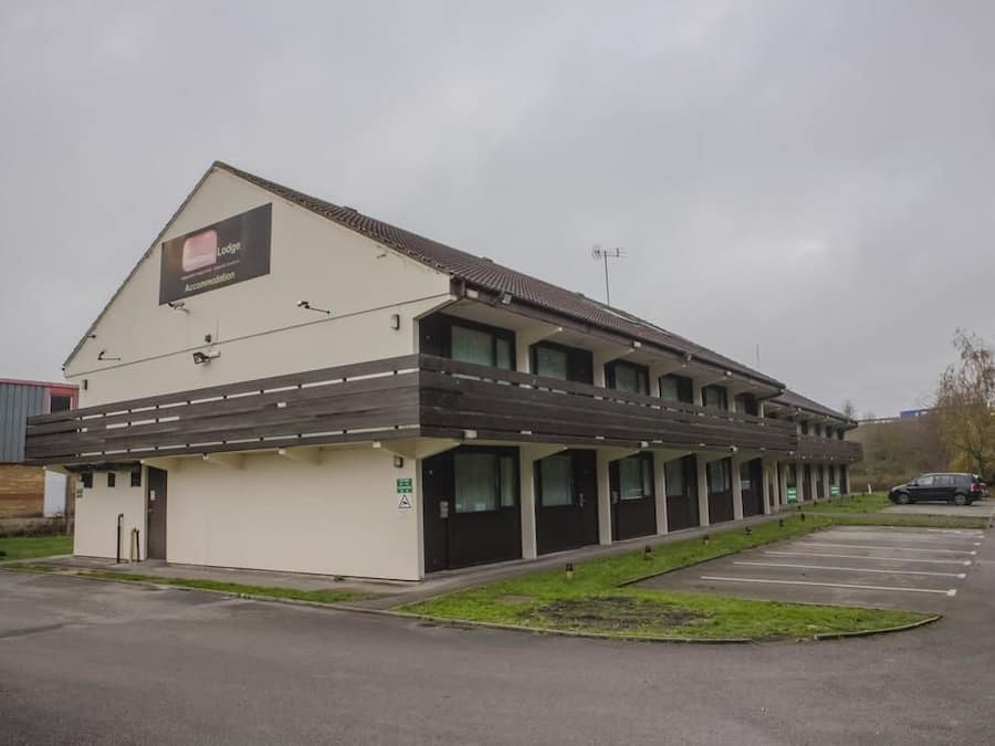 Voorkant van accommodatie