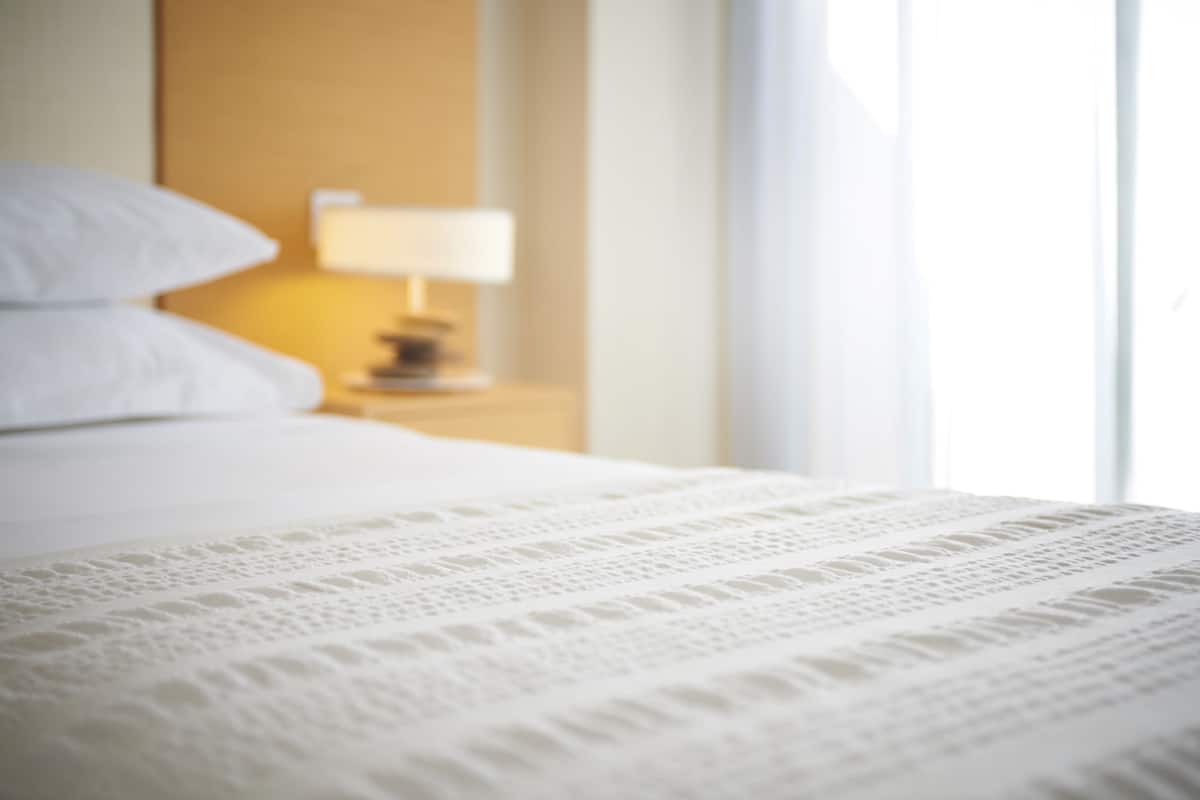 1 slaapkamer, luxe beddengoed, een minibar, een kluis op de kamer