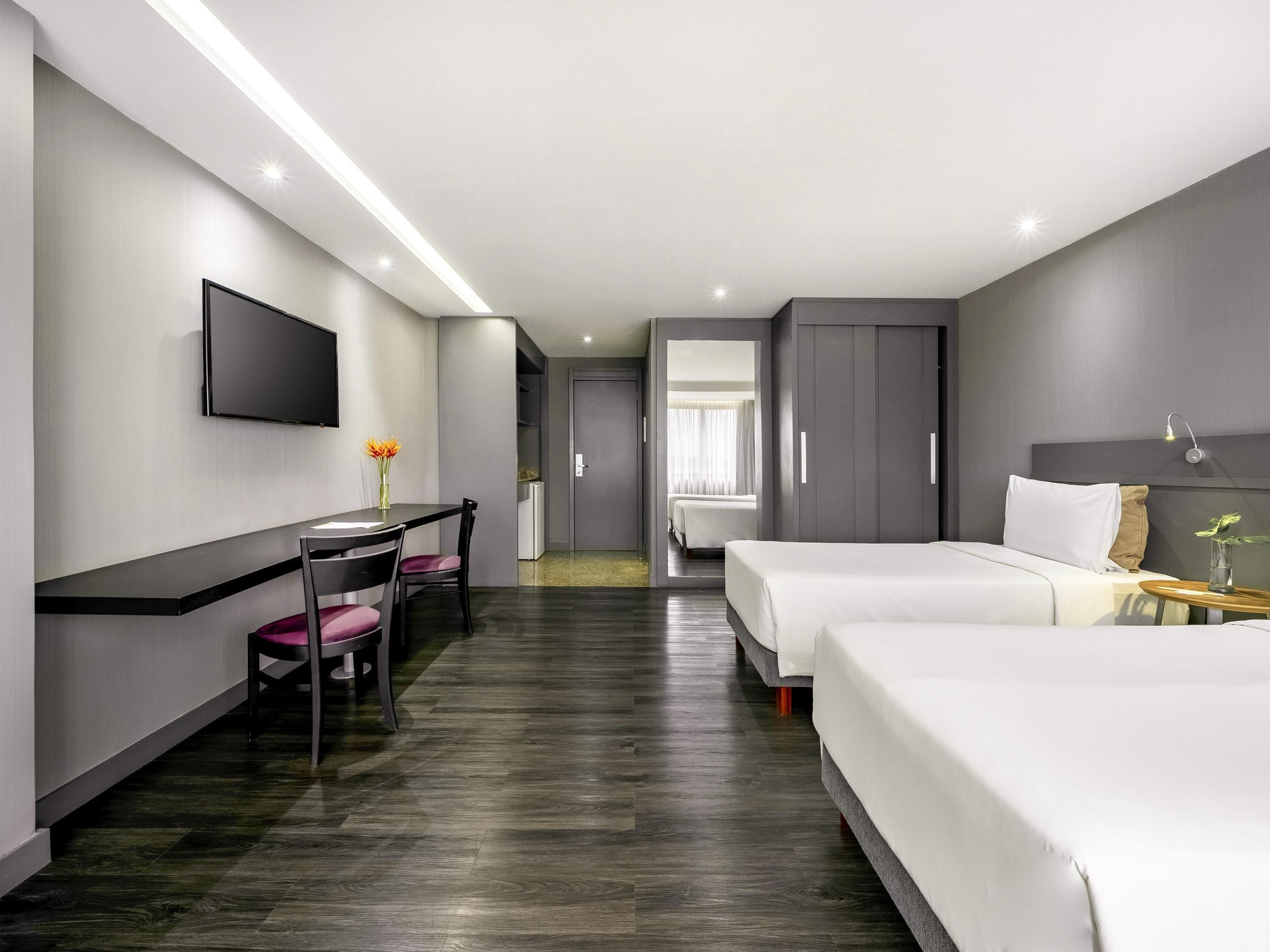 Habitación superior, 2 camas individuales | Ropa de cama de alta calidad y minibar 