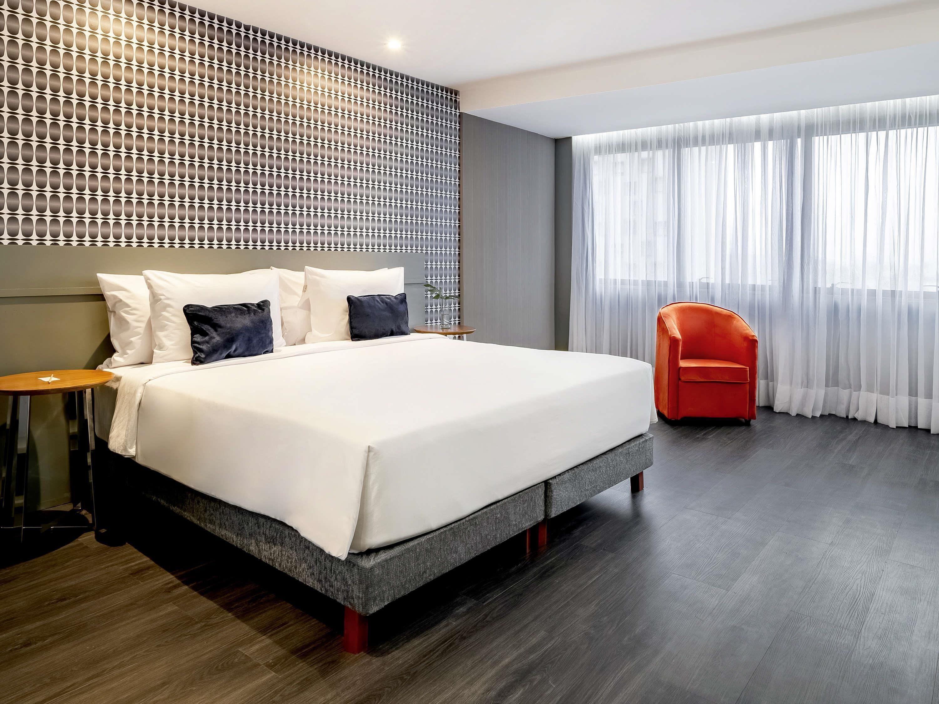 Premium bedding, minibar, in-room safe, desk