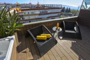 Habitación superior, bañera de hidromasaje (Premium) | Vistas desde la habitación