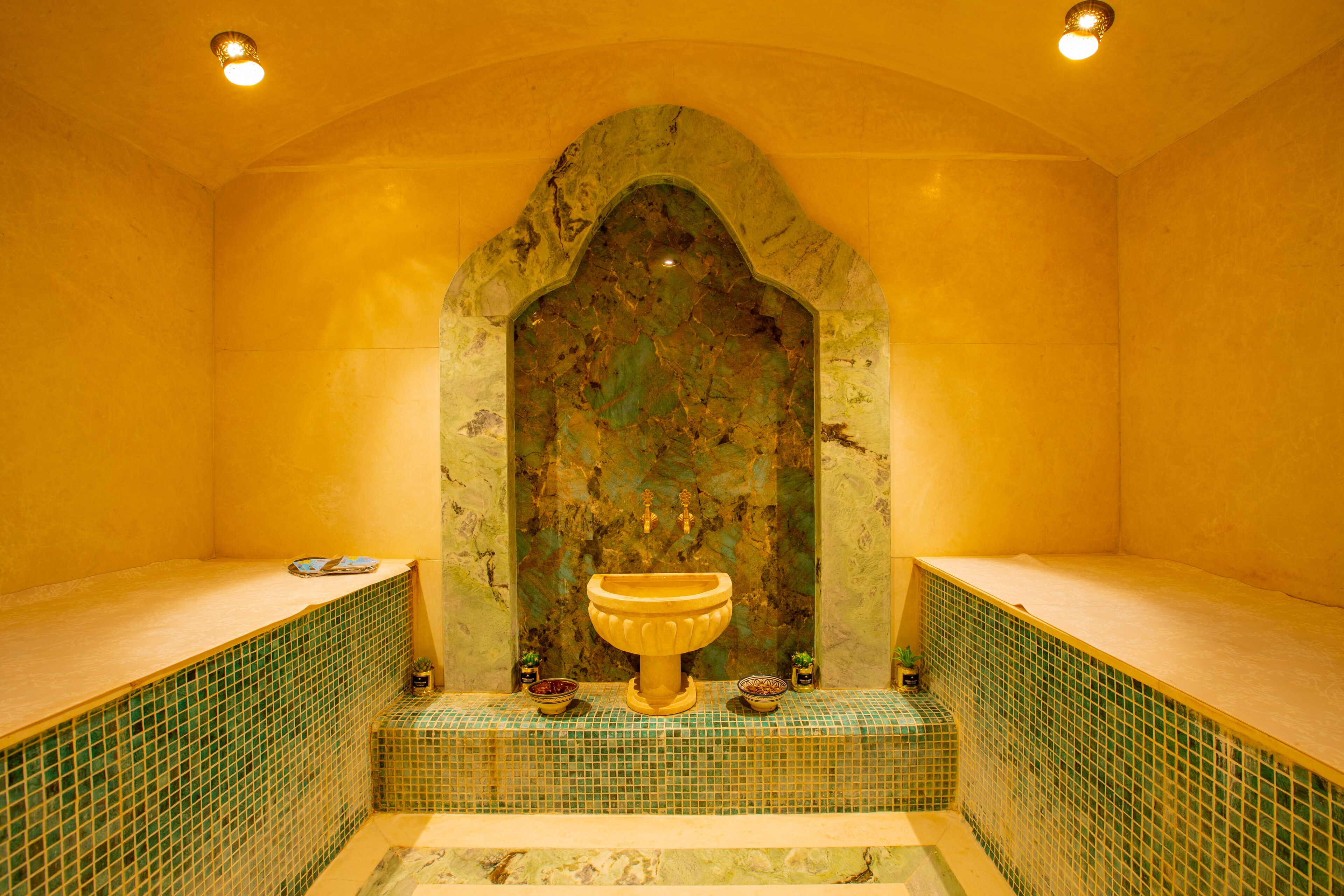 Baño turco/hammam, tratamientos corporales