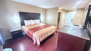 Habitació estàndard, 1 llit de matrimoni gran | Escriptori, wifi gratuïta i roba de llit 