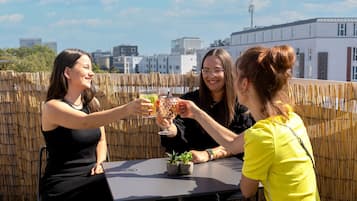 Terrasse sur le toit