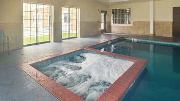 Indoor pool, outdoor pool