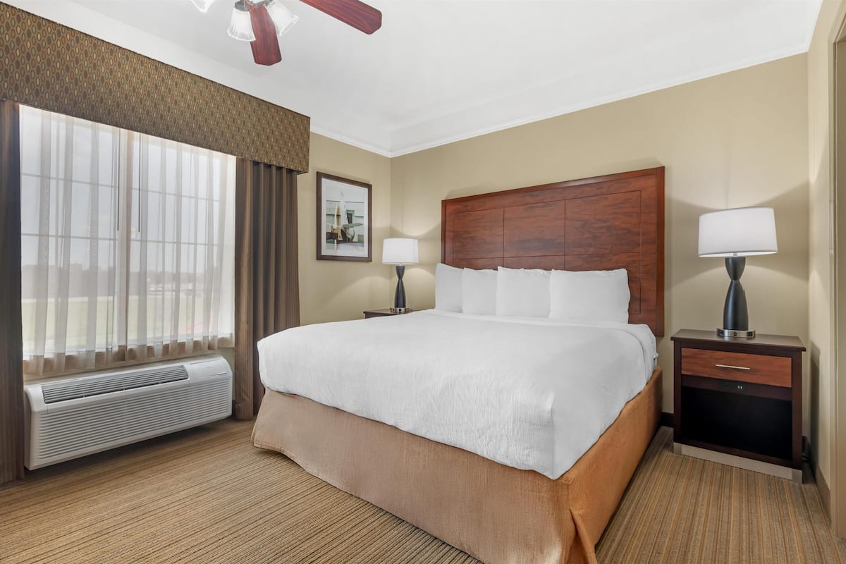 Suite, 1 King Bed, Non Smoking, Kitchenette (with Sofabed) | Pillow-top beds, in-room safe, desk, laptop workspace
