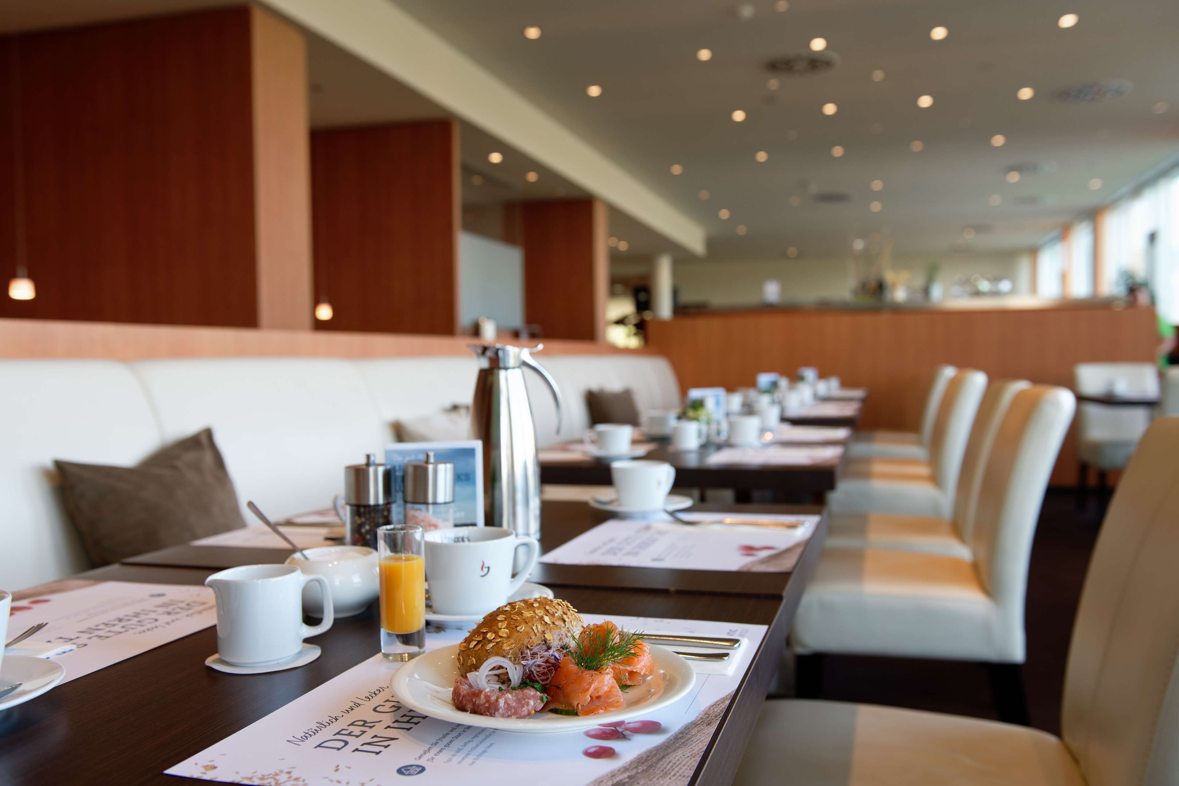Daily buffet breakfast (EUR 15 per person)