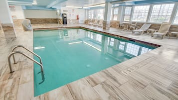 Indoor pool, a heated pool