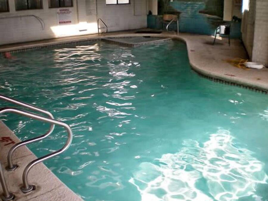 Indoor pool, seasonal outdoor pool