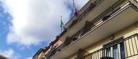 Façade de l’hébergement