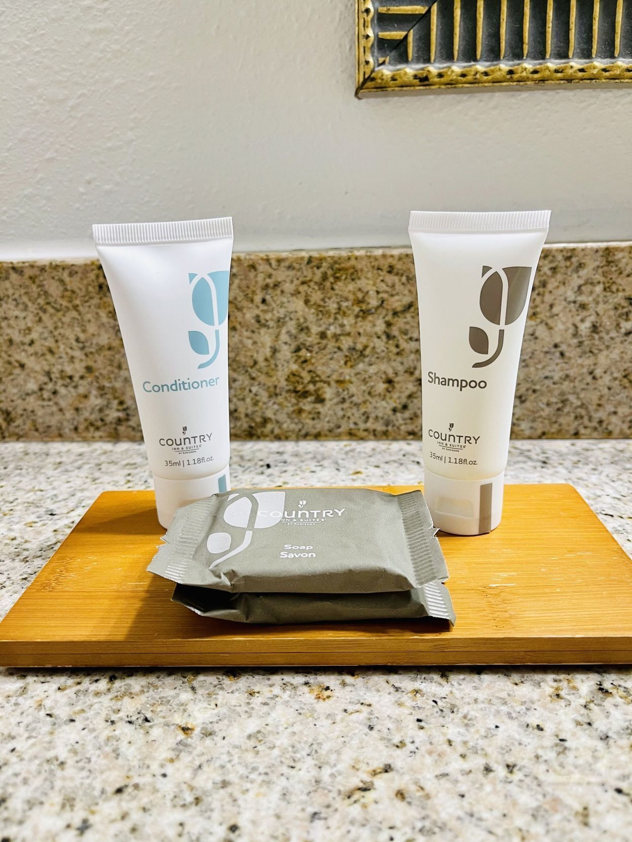 Bathroom amenities | Free toiletries, hair dryer, towels, soap