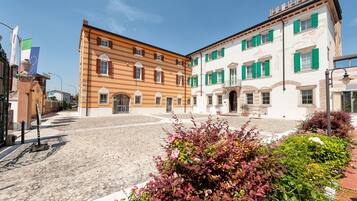 Fassade der Unterkunft