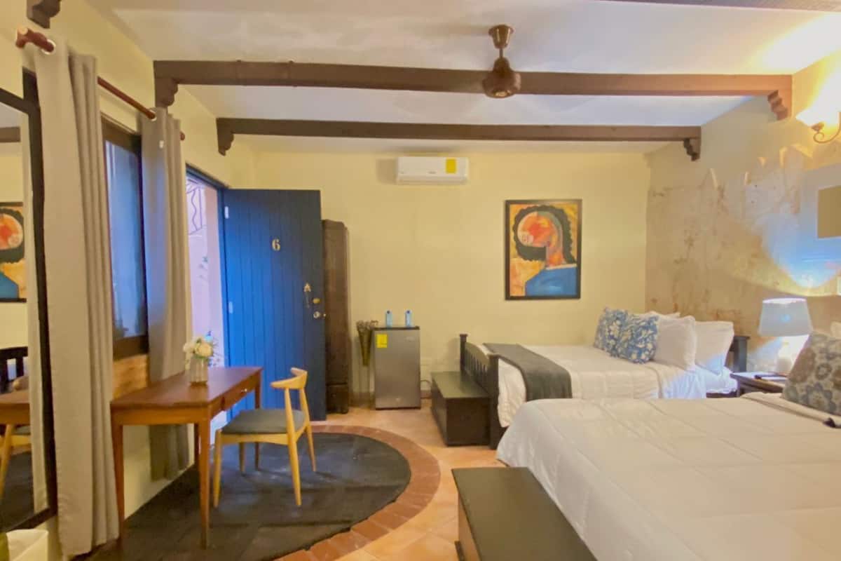 1 habitación y ropa de cama hipoalergénica