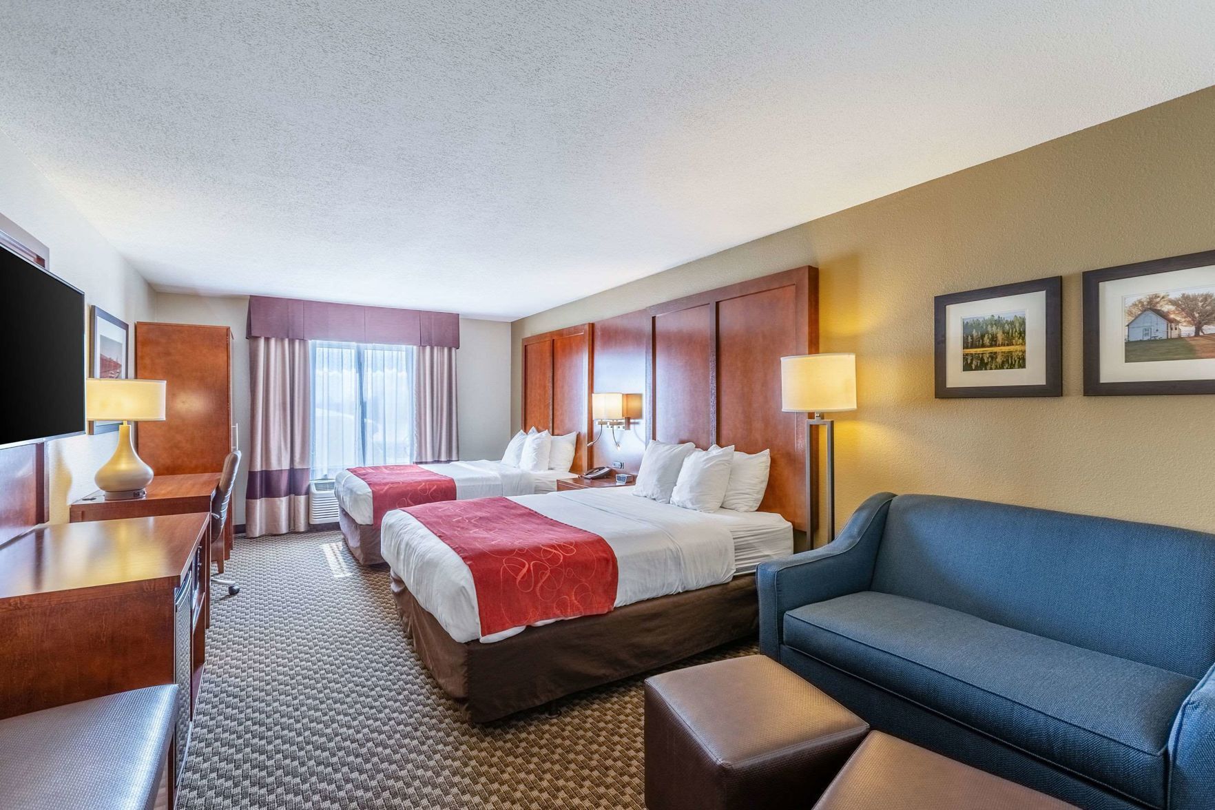 In-room safe, desk, blackout drapes, soundproofing