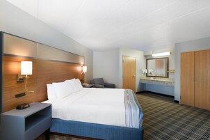 Desk, iron/ironing board, cribs/infant beds, rollaway beds