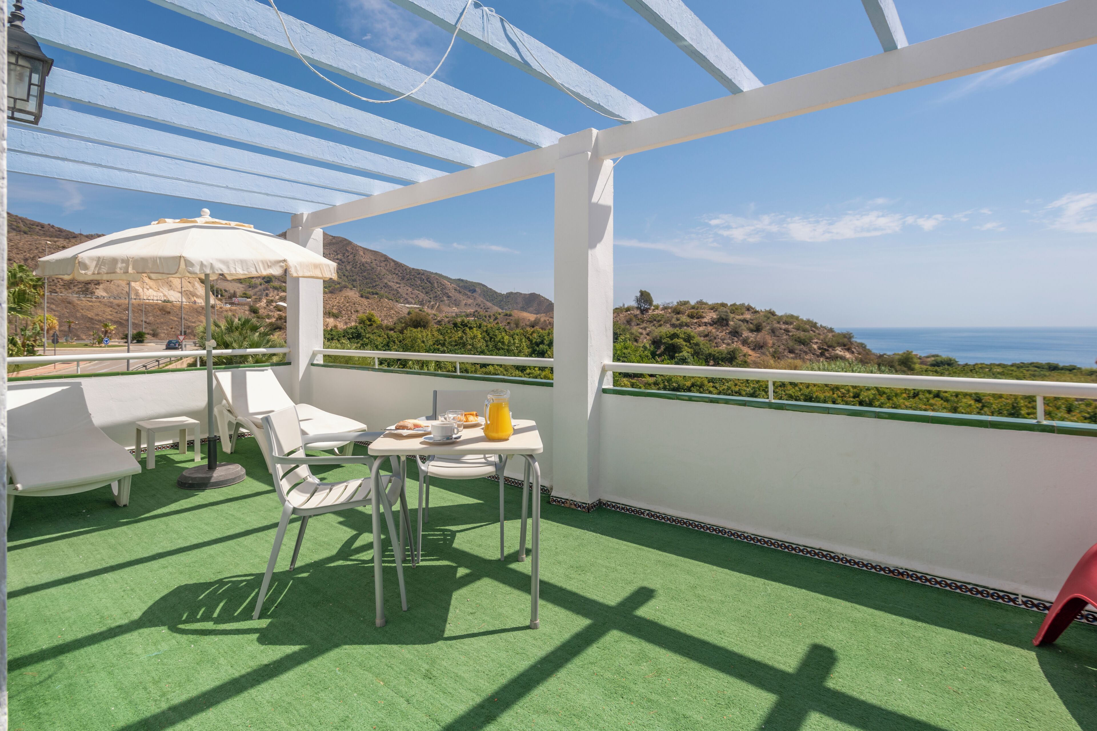 Apartment, 2 Bedrooms, Terrace, Sea View | Terrace/patio
