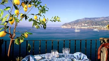 Breakfast, dinner served; Italian cuisine, sea views